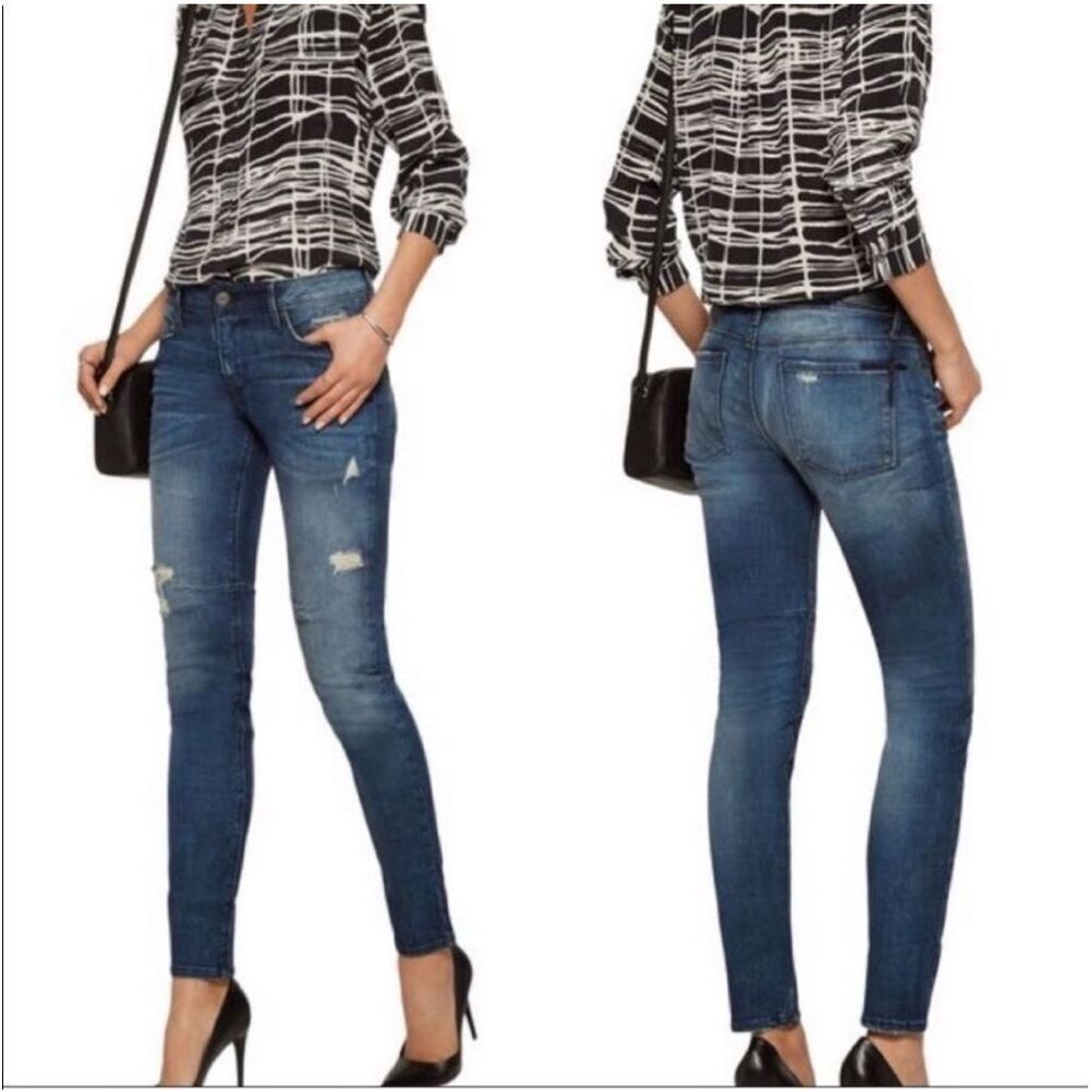 RtA Road Road To Awe Distressed Skinny Jeans Size 24